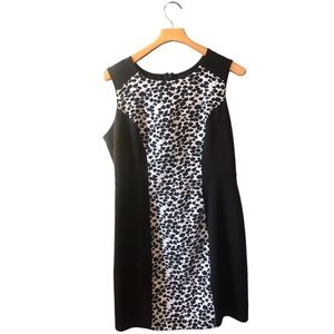 Enfocus Studio Black White Sleeveless Dress Size 14